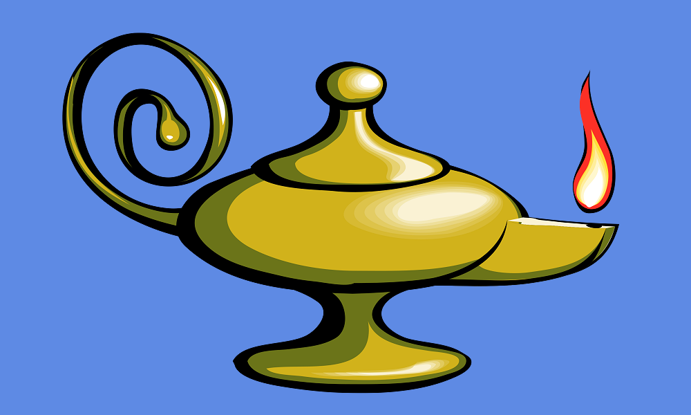 Aladdin's lamp